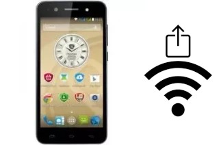 Générer un QR code avec la clé Wifi sur un Prestigio Grace X5