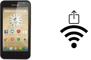 Générer un QR code avec la clé Wifi sur un Prestigio MultiPhone 3450 DUO