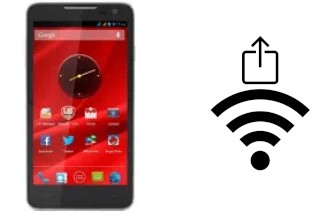 Générer un QR code avec la clé Wifi sur un Prestigio MultiPhone 5044 Duo