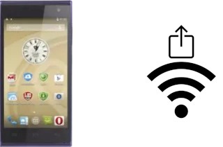 Générer un QR code avec la clé Wifi sur un Prestigio MultiPhone 5455 DUO