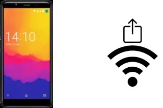 Générer un QR code avec la clé Wifi sur un Prestigio Muze F5 LTE