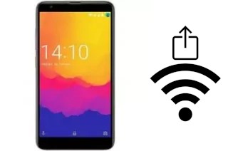 Générer un QR code avec la clé Wifi sur un Prestigio Muze G5 LTE