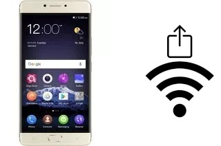 Générer un QR code avec la clé Wifi sur un QMobile M6