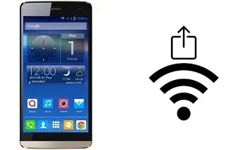 Générer un QR code avec la clé Wifi sur un QMobile Noir i12