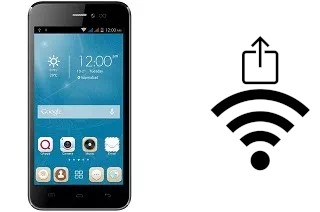 Générer un QR code avec la clé Wifi sur un QMobile Noir i5i