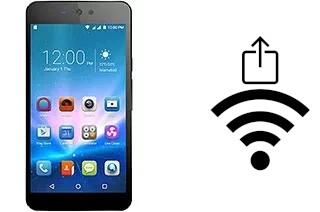 Générer un QR code avec la clé Wifi sur un QMobile Linq L15