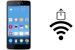 Générer un QR code avec la clé Wifi sur un QMobile Noir LT600