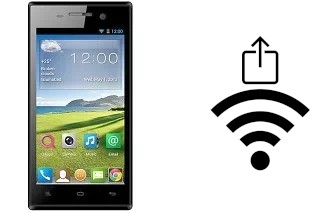 Générer un QR code avec la clé Wifi sur un QMobile Noir A500