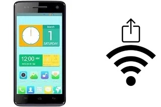 Générer un QR code avec la clé Wifi sur un QMobile Noir i9