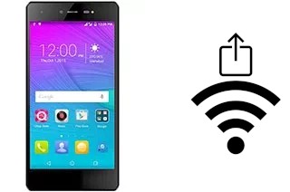 Générer un QR code avec la clé Wifi sur un QMobile Noir Z10