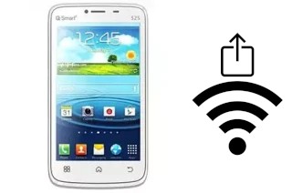 Générer un QR code avec la clé Wifi sur un QSmart S25