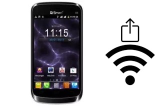 Générer un QR code avec la clé Wifi sur un QSmart S6