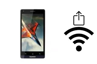 Générer un QR code avec la clé Wifi sur un Quantum F16