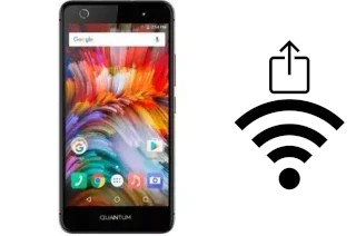 Générer un QR code avec la clé Wifi sur un Quantum MUV UP