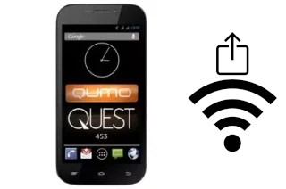 Générer un QR code avec la clé Wifi sur un Qumo QUEST 453