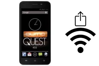 Générer un QR code avec la clé Wifi sur un Qumo QUEST 455