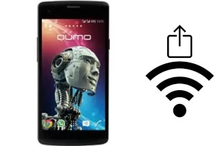 Générer un QR code avec la clé Wifi sur un Qumo Quest 458