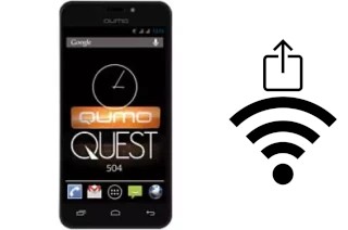 Générer un QR code avec la clé Wifi sur un Qumo Quest 504