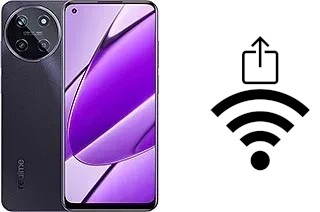 Générer un QR code avec la clé Wifi sur un Realme 11 4G