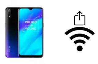 Générer un QR code avec la clé Wifi sur un Realme 3 MT6771