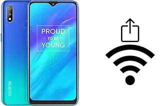 Générer un QR code avec la clé Wifi sur un Realme 3