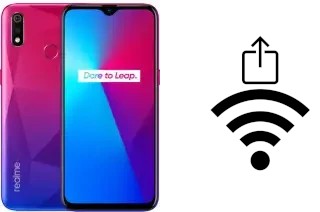 Générer un QR code avec la clé Wifi sur un Realme 3i