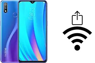 Générer un QR code avec la clé Wifi sur un Realme 3 Pro