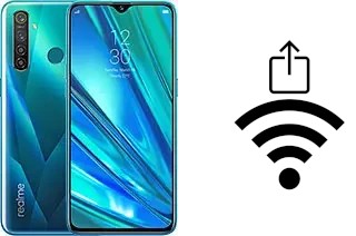 Générer un QR code avec la clé Wifi sur un Realme Q