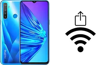 Générer un QR code avec la clé Wifi sur un Realme 5