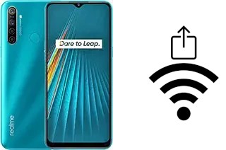 Générer un QR code avec la clé Wifi sur un Realme 5i