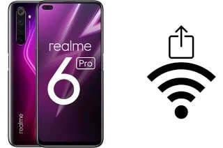 Générer un QR code avec la clé Wifi sur un Realme 6 Pro