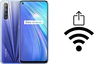 Générer un QR code avec la clé Wifi sur un Realme 6