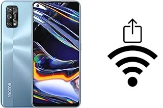 Générer un QR code avec la clé Wifi sur un Realme 7 Pro