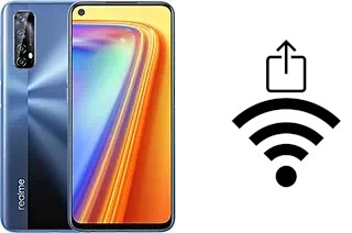 Générer un QR code avec la clé Wifi sur un Realme 7