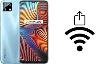 Générer un QR code avec la clé Wifi sur un Realme 7i (Global)