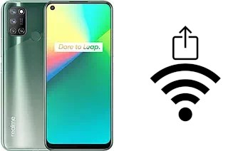 Générer un QR code avec la clé Wifi sur un Realme 7i