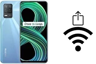 Générer un QR code avec la clé Wifi sur un Realme 8 5G