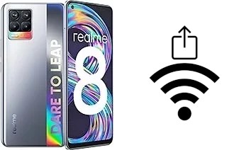 Générer un QR code avec la clé Wifi sur un Realme 8