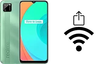 Générer un QR code avec la clé Wifi sur un Realme C11