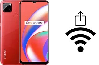 Générer un QR code avec la clé Wifi sur un Realme C12