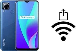 Générer un QR code avec la clé Wifi sur un Realme C15