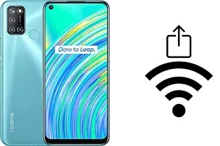 Générer un QR code avec la clé Wifi sur un Realme C17