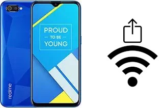 Générer un QR code avec la clé Wifi sur un Realme C2 2020