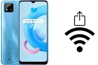 Générer un QR code avec la clé Wifi sur un Realme C20