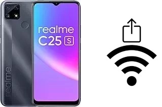 Générer un QR code avec la clé Wifi sur un Realme C25s