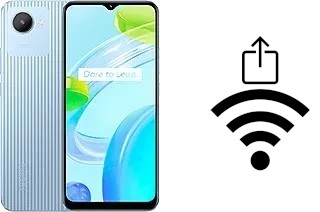 Générer un QR code avec la clé Wifi sur un Realme C30