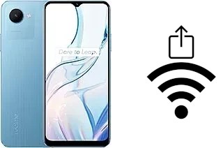 Générer un QR code avec la clé Wifi sur un Realme C30s