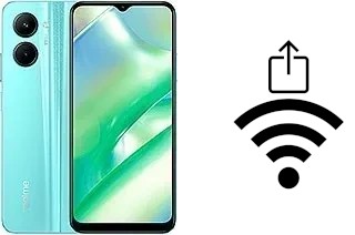 Générer un QR code avec la clé Wifi sur un Realme C33