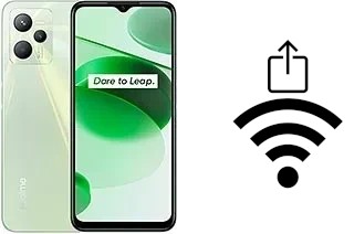 Générer un QR code avec la clé Wifi sur un Realme C35