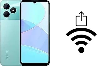 Générer un QR code avec la clé Wifi sur un Realme C51